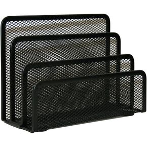 Design International Group Mesh Letter Sorter, Black (28495) in Saudi Arabia