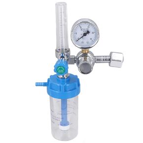 Flow Meter Absorber Buoy Type Inhalator Oxygen Pressure Regulator with BSP 5/8 Inch Inlet Screw