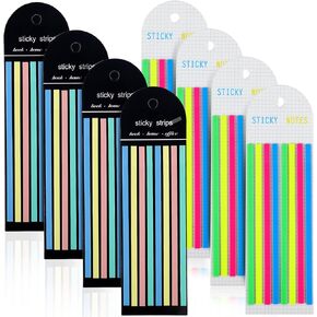 Juome Transparent Sticky Notes, 400Pcs Morandi Cute Round Clear Sticky Tabs, Translucent Book Markers Page Flags Stickers, Bible Journaling Accessories Aesthetic Office School Study Supplies