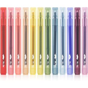 Mr. Pen- Aesthetic Highlighters, 12 pcs, Chisel Tip, Highlighters Assorted Colors, Bible Highlighters and Pens No Bleed, Cute Highlighters, No Bleed Highlighters for Bible Pages No Bleed