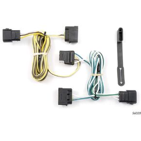 Curt Manufacturing 56020 Vehicle-Side Custom 4-Pin Trailer Wiring Harness,Fits Select Ford E-150,E-250,E-350 Super Duty