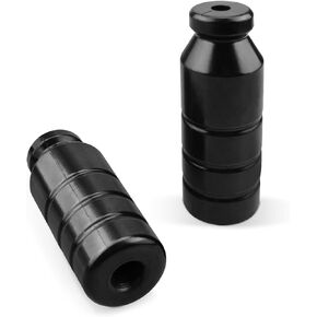 Extended Front Upper Bump Stop 5" Polyurethane Bump Atop KJ09114BK Fit for Jeep XJ Cherokee 1997 1998 1999 2000 2001, 2 Pcs