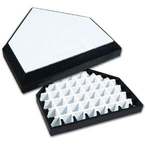 Champro Waffle Pro Style Home Plate (White) , 15 in. x 15 in. x 3"