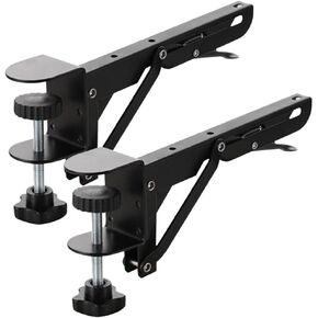 Angoily 1 Set Table for Plate Folding Computer Extension Desk Iron Holder Support Spacer Foldable Bracket Extender Keyboard Rack Hand Slide Desktop Undermount Tray