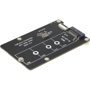 Geekworm X1002 PCIe to M.2 NVMe SSD PIP PCIe Peripheral Bottom Board for Raspberry Pi 5