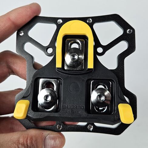 محول منصة دواسة SPD للدراجة العالمية متوافق مع دواسات Shimano SPD، SPD-SL، Peloton | سبائك الألومنيوم | DT-K12 in Kuwait