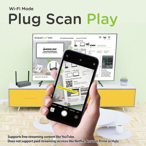 IOGEAR Wireless HDMI Transmitter and Receiver - 4K 1080P Streaming Video - Audio from Laptop - PC - Phone to 2 Video Devices - GW4K30GH60KIT in Kuwait