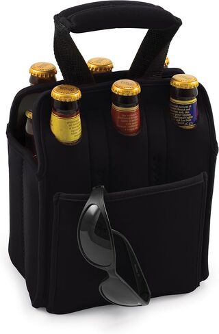 ONIVA - a Picnic Time Brand Six Pack Insulated Beverage Tote, Red in Saudi Arabia