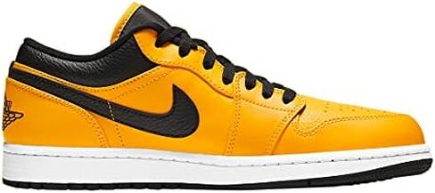 حذاء Jordan Air Jordan 1 Low 553558 700 University ذهبي/أسود - مقاس 10 in Saudi Arabia