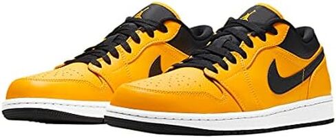 حذاء Jordan Air Jordan 1 Low 553558 700 University ذهبي/أسود - مقاس 10 in Saudi Arabia
