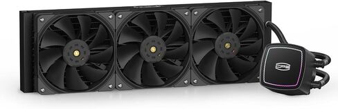 PCCOOLER DE360 CPU Liquid Cooler with ARGB Dual Pump and Powerful Cooling Fans,360MM AIO Water Cooling System Liquid Cooler TDP 310W CPU Cooler for Intel LGA115X/1200/1700/20XX,AMD AM3/AM4/AM5,White in Saudi Arabia
