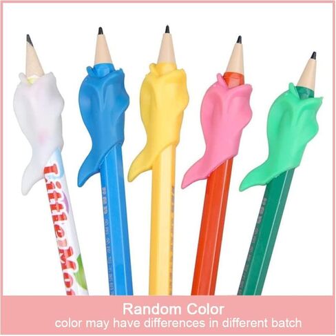 30 قطعة من أقلام الرصاص من Wolfride، مقابض أقلام الرصاص من السيليكون، مقابض أقلام الرصاص للكتابة، مقابض أقلام الرصاص للأطفال بخط اليد in Kuwait