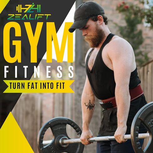 Weight Lifting Lever Belt | 10 mm Suede Leather Powerlifting belt for Squat, Deadlifting I Weightlifting belt for men and women I cinturones para mujer gym in Saudi Arabia