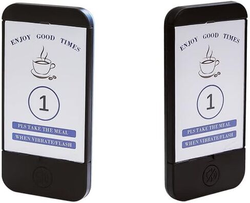 Restaurant Pager, Restaurant Pager System, 20 Pagers for Restaurants, Waterproof Wireless Paging Calling System Retaurant Waiting Buzzers, 1640ft Distance, Stop Button on Beeper in Saudi Arabia