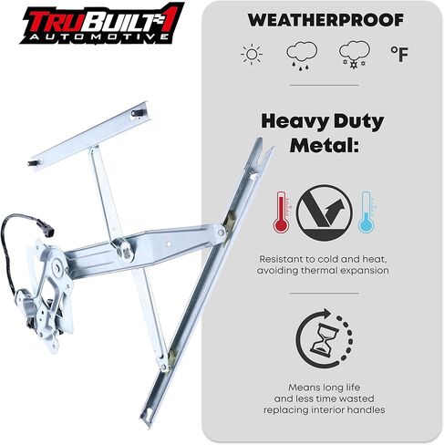 مجموعة منظم نوافذ الطاقة الجانبية للسائق الأمامي متوافقة مع رحلة 2000-2005، 2000-2012 F250، F350، F450، F550، F650، F750 | 1C3Z-2523201-BA، ‎748-180 in Kuwait