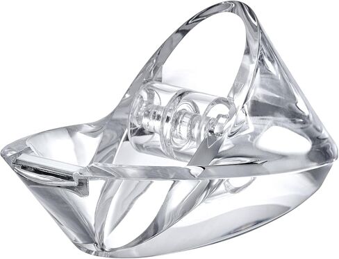 Amazing Abby - Tanja - موزع أشرطة أكريليك، حامل لفافات ملصقات بلاستيكية، منظم ملصقات شفاف، حل مثالي لتخزين سطح المكتب للأشرطة والملصقات والملصقات والمزيد in Kuwait