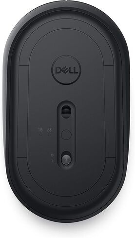 Dell Mobile Wireless Mouse - MS3320W, Wireless - 2.4 GHz, Bluetooth 5.0, Optical LED, Mechanical Scroll, 1600 DPI, 3-Buttons - Ash Pink in Saudi Arabia