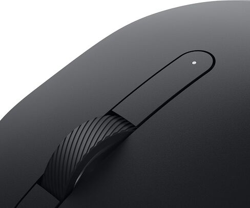 Dell Mobile Wireless Mouse - MS3320W, Wireless - 2.4 GHz, Bluetooth 5.0, Optical LED, Mechanical Scroll, 1600 DPI, 3-Buttons - Ash Pink in Saudi Arabia
