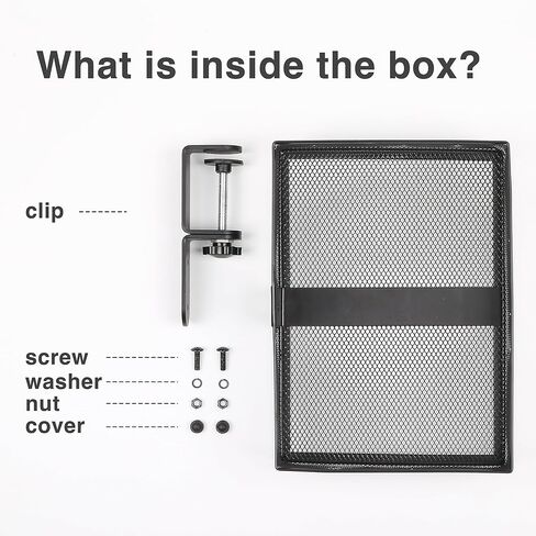 درج تخزين تحت المكتب، منظم قابل للدوران 360 درجة، درج قلم رصاص دوار، منظم دوار للمكتب، طاولة المنزل، ملحقات المكتب ومنظمات مساحة العمل، تخزين سطح المكتب in Kuwait