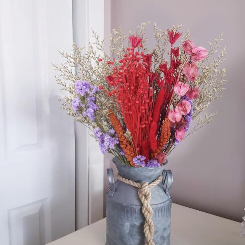 باقة زهور طبيعية مجففة ذيل أرنب مجفف زهور تنساني لا عاشق عشب قمح بوهو زهور اصطناعية حزمة ترتيبات زهور لطاولة محورية لحفلات الزفاف DIY ديكور المنزل in Kuwait