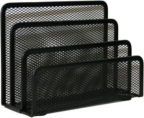Design International Group Mesh Letter Sorter, Black (28495) in Saudi Arabia