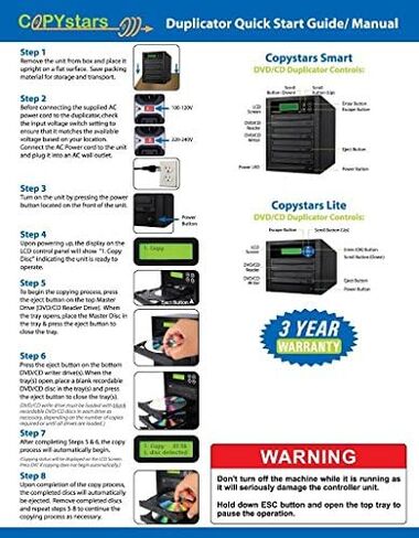 Copystar Blu-Ray CD DVD Duplicator Tower 1 تيرابايت القرص الصلب إلى 4 BDXL Burner Drive ذكي + نظام نسخ ناسخة USB in Kuwait