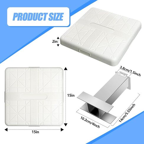 3 Sets Baseball Safety Base Set Molded Rubber Base Set Pitching Ground Anchored Bases Softball Baseball Bases Major League Bases for Adults Teenagers Outdoor Sports in Saudi Arabia