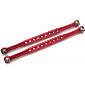 ارتباط التوجيه الأمامي للألومنيوم ارتباطات ارتباطات حمراء متوافقة مع مجموعة 7895 لـ Traxxas 1/6 XRT 7897