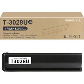 خرطوشة T-3028U الحبر متوافقة مع خرطوشة Toshiba T3028U الحبر لـ E-Studio 2528A 3528A 4528A Printer Black 1 Pack
