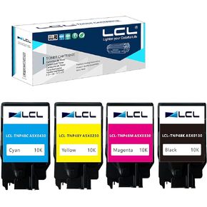 استبدال خرطوشة الحبر المتوافقة مع LCL لـ Konica Minolta TNP48 TNP-48 TN49 TN-49 A5X0130 A5X0430 A5X0330 A5X0230 HIVE A95W430 A95W330 A95W230 A95W130 Bizhub C3350 C3850