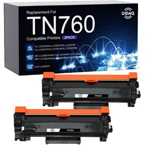 TN760 TONRER لـ Brother Printer Printed for Brother TN760 TN-760 TN730 TN-730 لـ MFC-L2710DW MFC-L2750DW HL-L2395DW HL-L2370DW DCP-L2550DW HL-L2350DD HL-L2390DW MFC