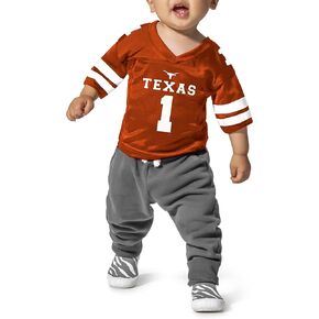 NCAA Infant-Touchdown Pass-Team Football Jersey-Sizes 6 Months 12 Months 18 Months