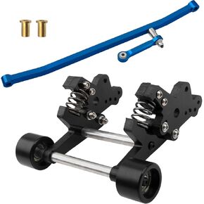 RC Wheelie Bar Front Stand Up Wheel anti-Roll Head-Up Wheel & & Metal Front Adtern Linkage Set Rod #LOS241030