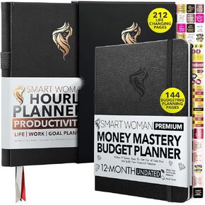 Freedom Mastery Financial and Goal Setting Planner 2023, Financial, Monthly, Effective Budget, Minute Habit Tracker