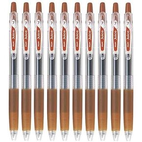 Pilot Juice 0.7mm Gel Ink Ballpoint Pen, Brown Ink, Value Set