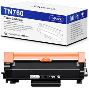 TN760 خرطوشة الحبر الأسود استبدال الأخوة TN-760 TN730 TONER FOR HL-L2350DW HL-L2370DW HL-L2390DW HL-L2395DW MFC-L2690DW MFC-L2710DW MFC-L2730DW MFC-L2750DW DCP.