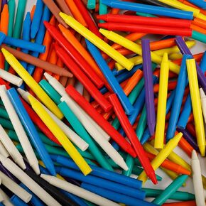 Jeffbaubl 270 Pcs Bulk Crayons,9 Colors Bulk Unwrapped Crayons,Bulk Crayons Color Crayons Bulk,Crayons Party Favors,Bulk Crayons for Family Office Restaurants Party Craft Supplies