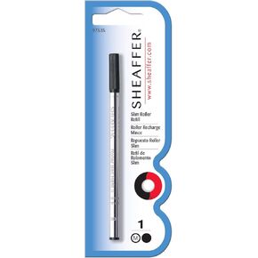 Sheaffer Products - Sheaffer - Slim Roller Ball Refills, Black, Medium Point - Sold As 1 Each - For use with Sheaffer slim roller ball pens. refills. - Classic ink colors.