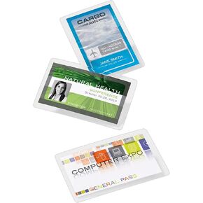 أكياس تصفيح العلامة التجارية Office Depot® ، شارة الهوية ، 5 مل ، 2.5 "× 3.75" ، حزمة 25