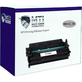 MTI Remanufactured 58A MICR Toner Replacement for HP 58A CF258A 58X CF258X Laser Printers M404 M404n M404dn MFP M428 M428fdw M428dw M428fdn Check Printer Ink with Bypass Chip