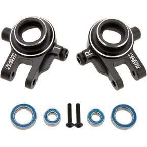 MEUS RACING Aluminium Detering Knuckles لـ TRAXXAS 1/10 SLASH/RUSTLER/F-150 RAPTOR R/HOSS/JATO/FIESTA 4X4 PRASTIONS #9037 (Blue)