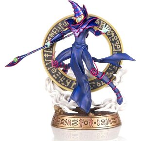 أول 4 أرقام يو جي-أوه! تمثال Dark Magician PVC (البديل الأزرق) ، 12 بوصة