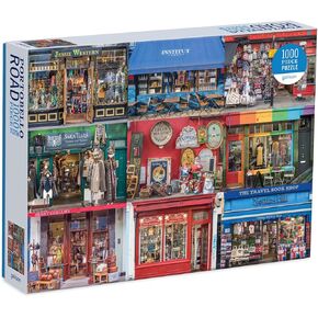 Galison Portobello Road 1000 Piece Puzzle from Galison - Beautiful Photographic Jigsaw Puzzle from James Ogilvy Celebrating The Eccentricity of This Unique London Street, 27" x 20", Great Gift Idea
