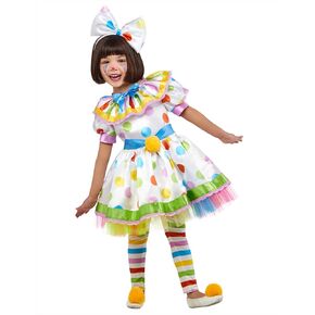 Rubies Child's Little Clown Girl Toddler Costume Dress and Pants