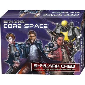Battle Systems BSGCSE007 - Core Space - Skylark Crew - Sci Fi Miniature Game - Multi Level Tabletop Board - Wargaming 40K Universe - Contains 4x 28 millimeter Miniatures