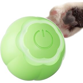 لعبة Cat Toy Interactive Toy Moving Cat Toy Ball ، الرياضة للقطط الداخلية تنشط غرائز الصيد (الأخضر)