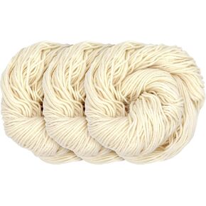 Jubileeyarn undyed غزل - 100 ٪ من الصوف الفائق - 100 جم/218YDS - 3 عبوة