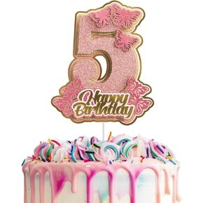 كعكة عيد الميلاد الثانية ، روز الذهب ، كعكة عيد ميلاد سعيدة ، تتولى كعكة عيد الميلاد للبنات ، لوازم حفلة عيد ميلاد ، ديكور كعكة الفراش