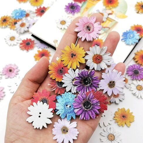 100Pcs Butterfly Buttons Wooden Butterfly Buttons for Crafts Bulk Butterfly Craft Buttons for Sewing DIY Crafts in Saudi Arabia