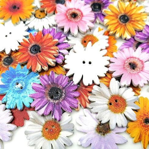 100Pcs Butterfly Buttons Wooden Butterfly Buttons for Crafts Bulk Butterfly Craft Buttons for Sewing DIY Crafts in Saudi Arabia